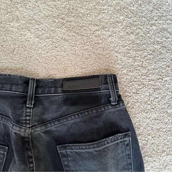 GRLFRND Karolina 100% cotton black jeans frayed hem - Picture 13 of 13